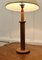 Rustic Table Lamp in Wool Bobbin, 1960s 5