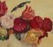 Obligi, Grande Natura morta con mazzo di fiori, Inizio XX secolo, Olio su tavola, In cornice, Immagine 8