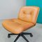 Leather Swivel Chair by Ico & Luisa Parisi for MiM, 1970s 12