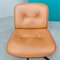 Leather Swivel Chair by Ico & Luisa Parisi for MiM, 1970s, Image 6
