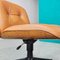 Leather Swivel Chair by Ico & Luisa Parisi for MiM, 1970s 10