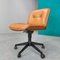 Leather Swivel Chair by Ico & Luisa Parisi for MiM, 1970s 2