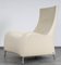 Vintage DS 264 White Leather Lounge Chair by Matthias Hoffmann for De Sede , 1990s 1