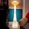 Lámpara de pie era espacial grande de cristal de Murano de Carlo Nason para Vistosi, años 60, Imagen 4