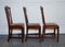 Chippendale Style Dining Chairs with H Frame, Set of 6, Image 5