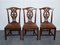 Chippendale Style Dining Chairs with H Frame, Set of 6 17
