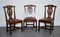 Chippendale Style Dining Chairs with H Frame, Set of 6 18