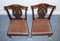 Chippendale Style Dining Chairs with H Frame, Set of 6 12