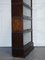 Antique Oak & Glass Stacking Library Bookcase from Globe Wernicke 15