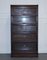 Antique Oak & Glass Stacking Library Bookcase from Globe Wernicke 6