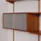 Minimalist Wall Unit with Floating Desk by Kai Kristiansen for FM Mobler, Denmark, 1960s, Image 10