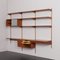 Minimalist Wall Unit with Floating Desk by Kai Kristiansen for FM Mobler, Denmark, 1960s 7