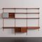 Minimalist Wall Unit with Floating Desk by Kai Kristiansen for FM Mobler, Denmark, 1960s 4