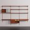 Minimalist Wall Unit with Floating Desk by Kai Kristiansen for FM Mobler, Denmark, 1960s 3