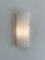 Plissierte G9 Wandlampe mit Leinenschirm von Louis Jobst 3