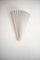 Lampada a ventaglio plissettata con paralume in lino di Louis Jobst, Immagine 2