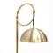 Art Deco Style Brass Wall Lamp, 1980s 8