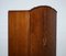 Large Art Deco Burr Walnut Wardrobe with Queen Anne Feet, 1920s 12