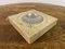 Italian Square Travertine Dish, 1970s 3