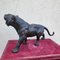 Japanischer Meiji-Künstler, Tigerskulptur, 19. Jh., Bronze 8