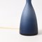 Danish Blue Glass Table Lamp by Bent Nordsted for Kastrup, 1960s 9