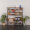 Scandinavian Free Standing Wall Unit in Teak with Small Desk by Ollie Borg for Asko, Finland, 1960s, Image 3