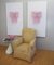 Murano Glasröhren Wandleuchten mit Rosa Glasröhren, 2 . Set 11