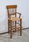 Mid-19th Century Childrens High Chair in Cherrywood 1