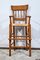 Mid-19th Century Childrens High Chair in Cherrywood 4