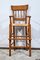 Mid-19th Century Childrens High Chair in Cherrywood, Image 4
