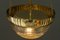 Art Deco Hängelampe mit geschliffenem Glasschirm, 1920er 16
