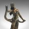 Antike französische Tugendfiguren aus Bronze, 1890, 2er Set 10