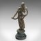 Figurines Vertu Antiques en Bronze, 1890, Set de 2 9