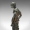 Antike französische Tugendfiguren aus Bronze, 1890, 2er Set 7