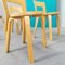 Modell 66 Stühle aus gebogener Birke von Alvar Aalto für Artek, 1970er, 4er Set 11