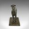 Antike dekorative österreichische Hundefigur aus Bronze, 1900er 4