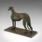 Figura decorativa de perro austriaca antigua de bronce, década de 1900, Imagen 3