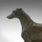 Figura decorativa de perro austriaca antigua de bronce, década de 1900, Imagen 9