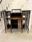 Large Antique Victorian Mahogany Inlaid Display Cabinet, 1870s, Image 3