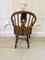 Antique George III Childs Yew Wood Windsor Armchair, 1800s 5