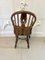 Antique George III Childs Yew Wood Windsor Armchair, 1800s, Image 5