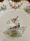 Antique Hand Painted Crescent China Plates, 1920, Set of 2, Image 6