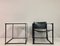 Black Leather FM62 Chair and Table for Pastoe by Radboud Van Beekum, 1980s, Set of 2 11