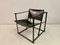 Black Leather FM62 Chair and Table for Pastoe by Radboud Van Beekum, 1980s, Set of 2 2