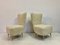 Italian Slipper Chairs in Faux Fur, 1950s, Set of 2, Image 4