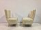 Italian Slipper Chairs in Faux Fur, 1950s, Set of 2, Image 7