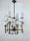 8-Arm Brass and Glass Tube Chandelier from Sciolari, Italy, 1960s 11