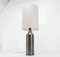 Ceramic Silver Enameled Lamp by Bitossi for Bergboms, 1960s 1