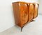Italian Rosewood Highboard by Vittorio Dassi for Lissone, 1950s 7
