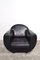 Fauteuil en Cuir, 1980s 2